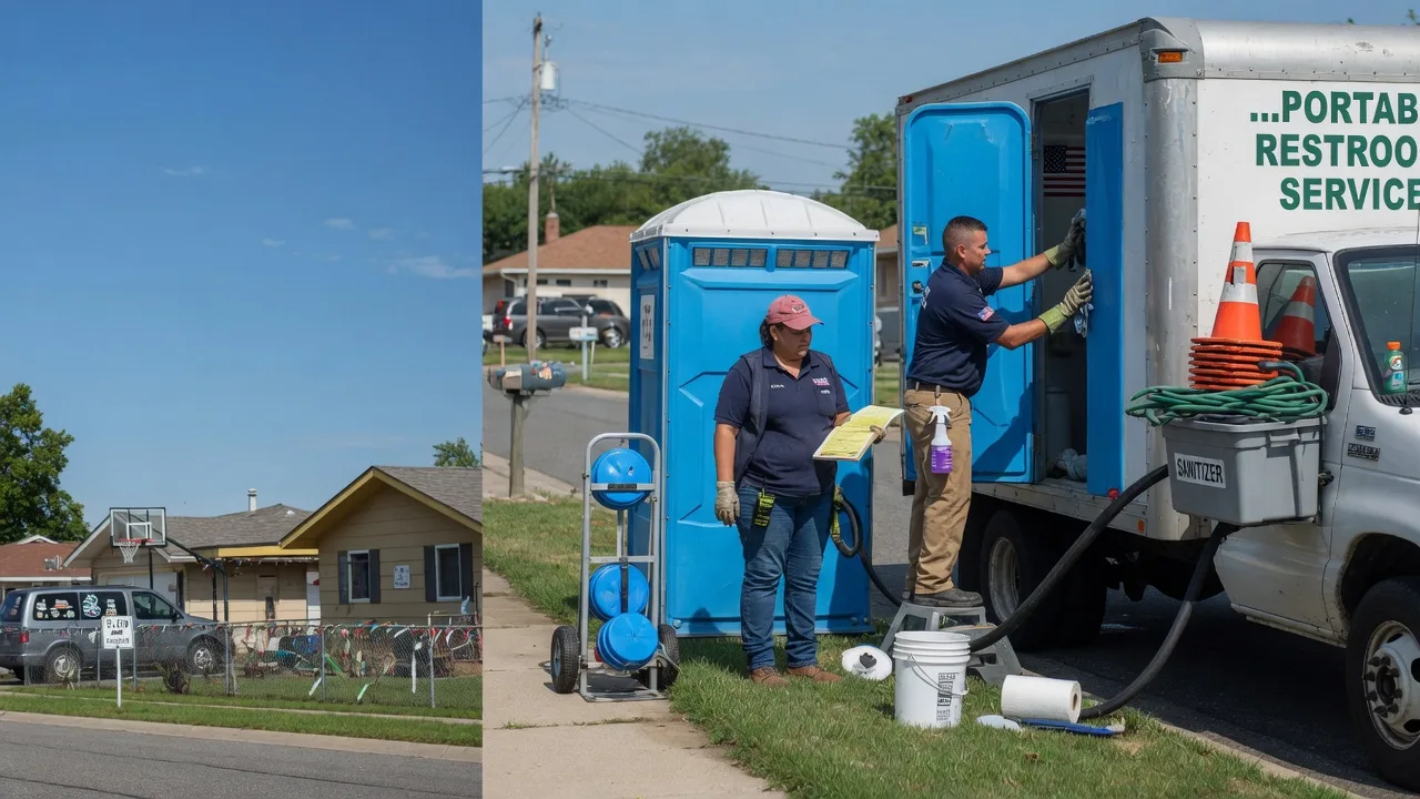 Portable Toilet Rental in Severy, KS near me